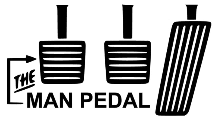 The man pedal