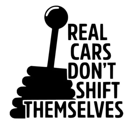 Real cars don´t shift themselves