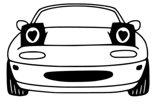 Mazda Miata Herzaugen