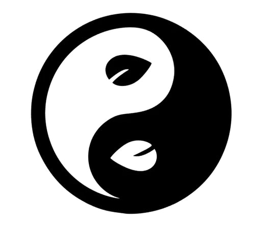 Ying & Yang Blätter Natur