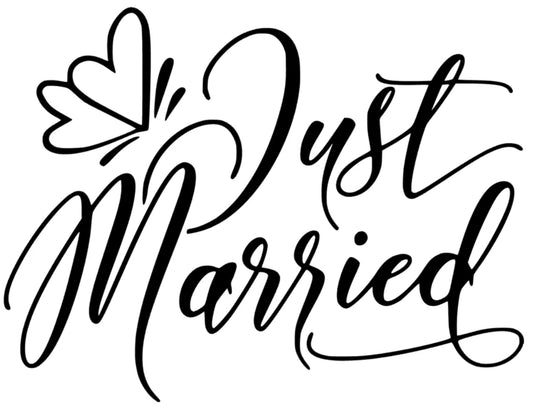 Just Married Design 6