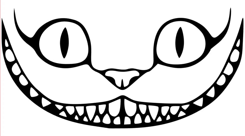 Grinsekatze Gesicht
