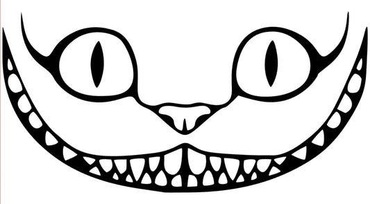 Grinsekatze Gesicht