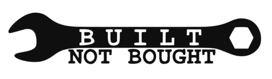 built not bought