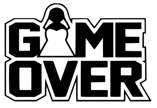 Hochzeit Game Over Design 7