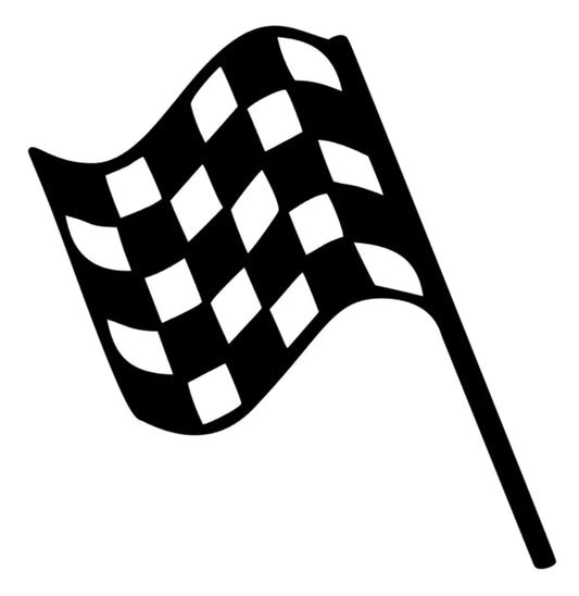 Rennflagge Design 3