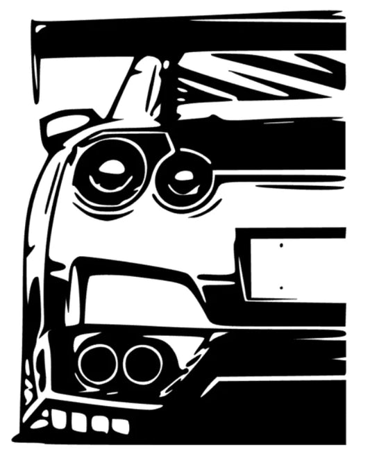 Nissan Skyline GTR Heck