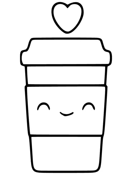 to go Becher Herz