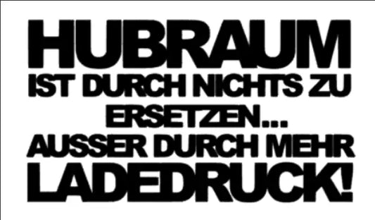 Hubraum ist durch nichts zu ersetzen