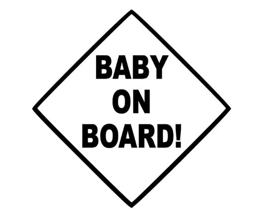 Baby on Board Warnung