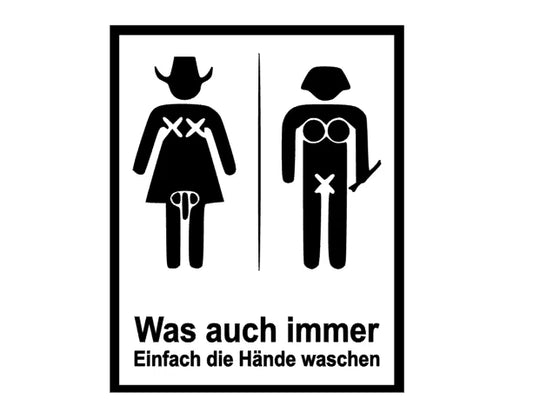 Toilette was auch immer