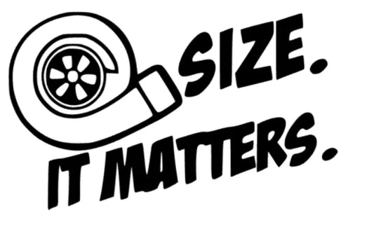 Turbo size it matters