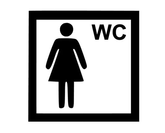 WC Toilette Frau