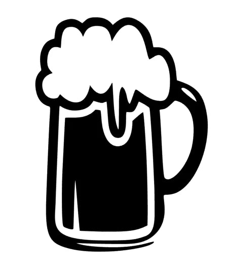 Bier Bierkrug Maß Design 4