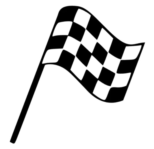 Rennflagge Design 4