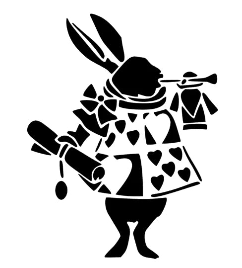 Alice im Wunderland Weißer Hase