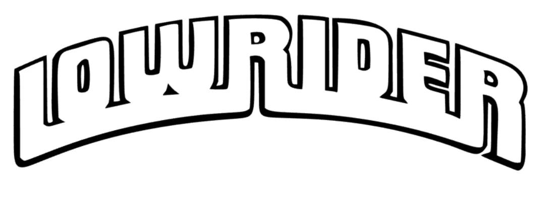 Low Rider Schriftzug