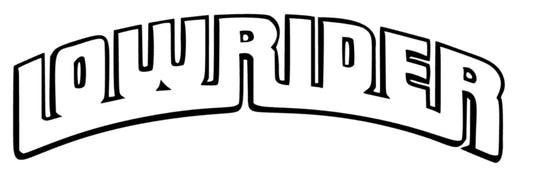 Low Rider Schriftzug