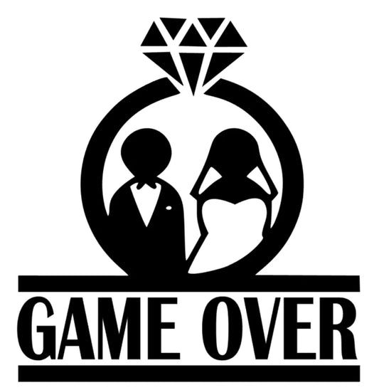 Hochzeit Game Over Design 2