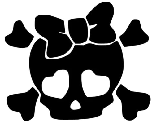 Totenkopf Mädchen