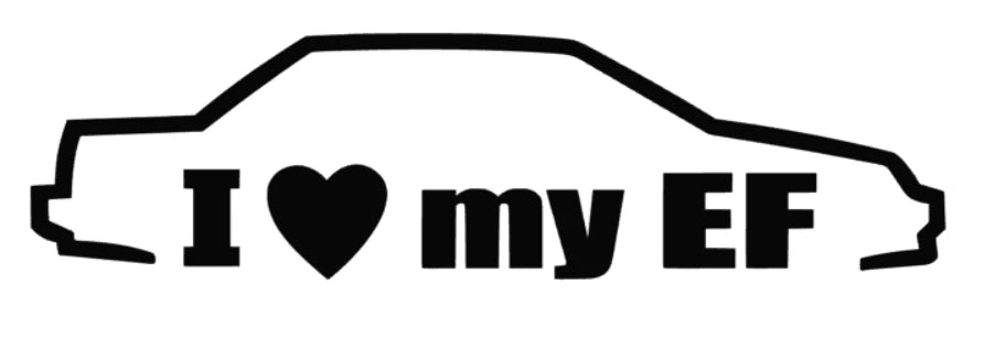 I Love my EF Honda Civic