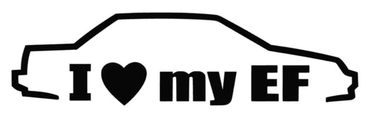 I Love my EF Honda Civic