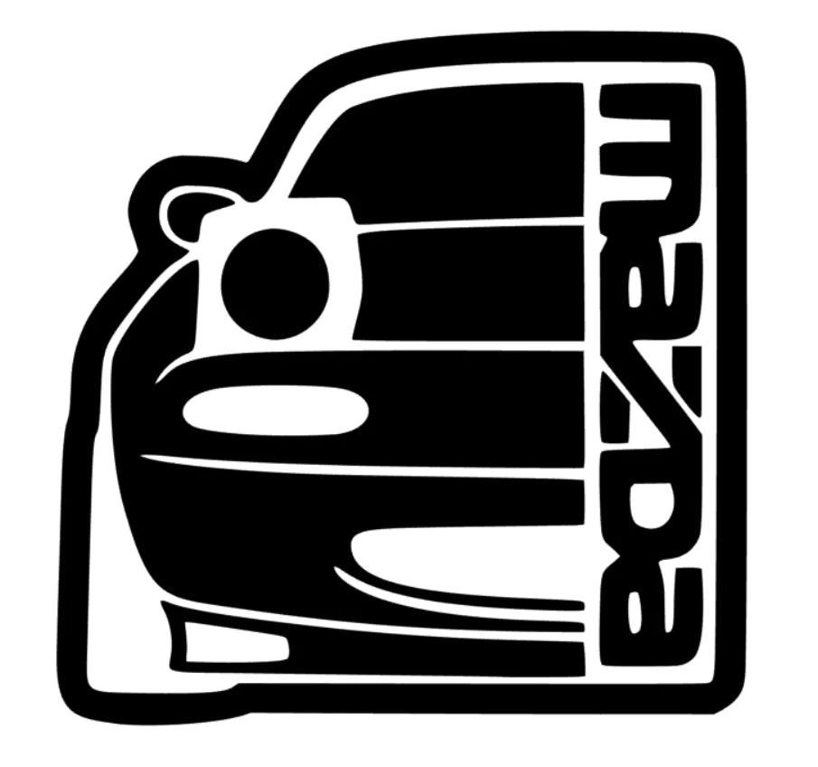 Mazda Schriftzug + Miata