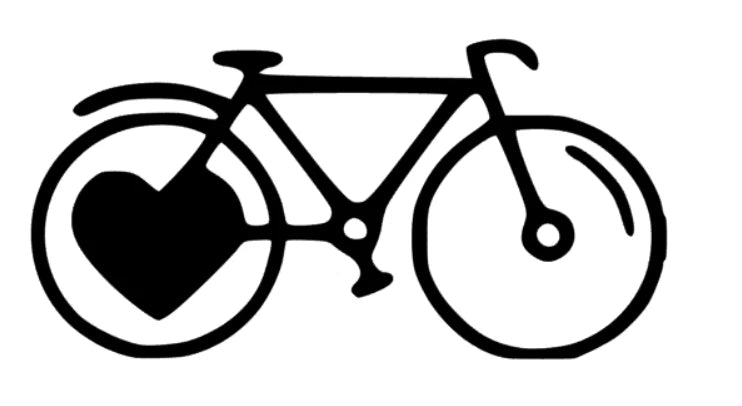 Fahrrad mit Herz
