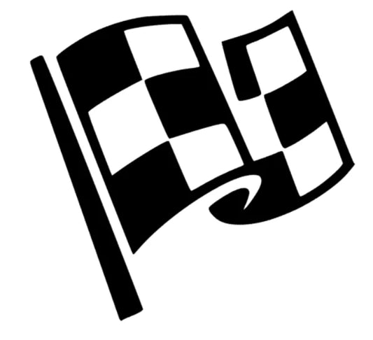 Rennflagge Design 2
