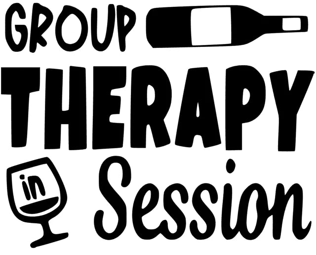 Group Therapy in Session Wine