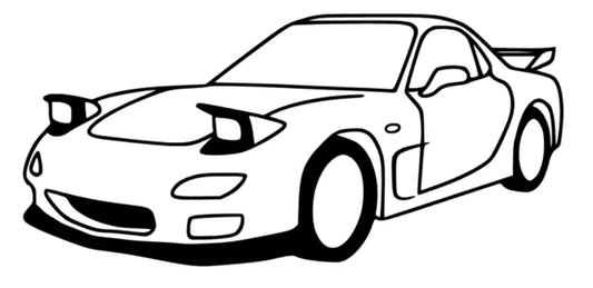 Mazda MX5 Miata Silhouette