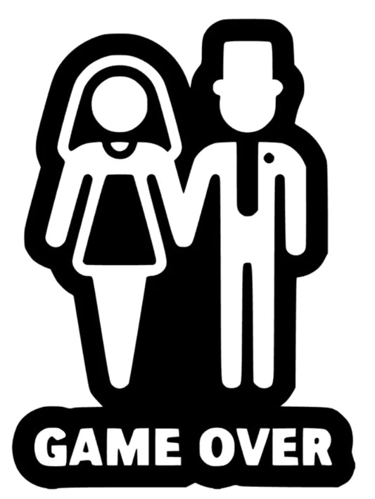 Hochzeit Game Over Design 9