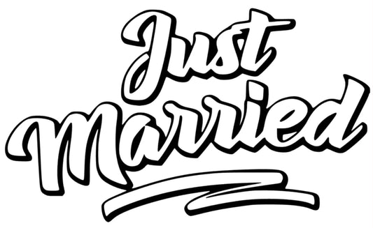 Just Married Design 4