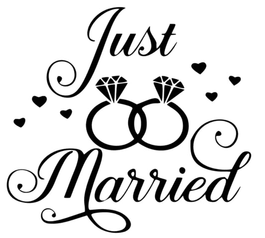 Just Married Design 5