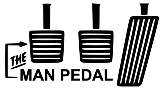 The man pedal