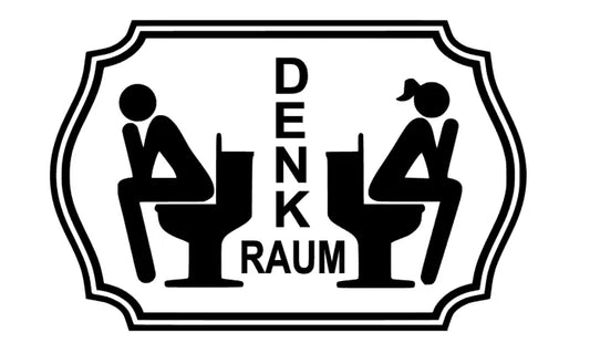 Toilette Denkraum