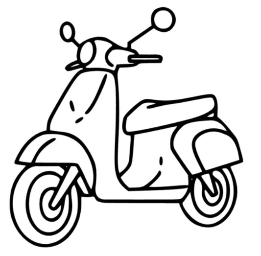 Motorrad Roller