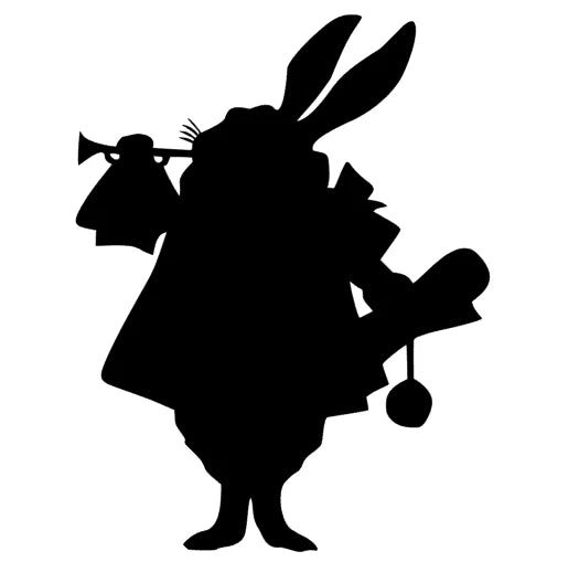 Alice im Wunderland Weißer Hase