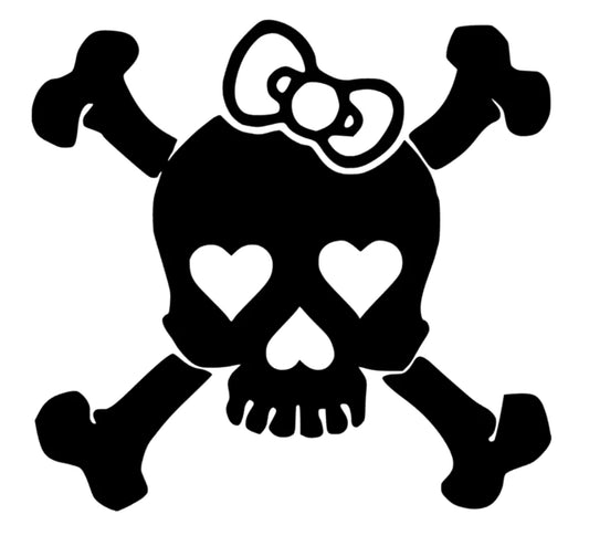Totenkopf Mädchen
