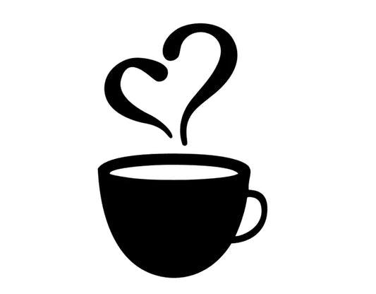Kaffeetasse Herz