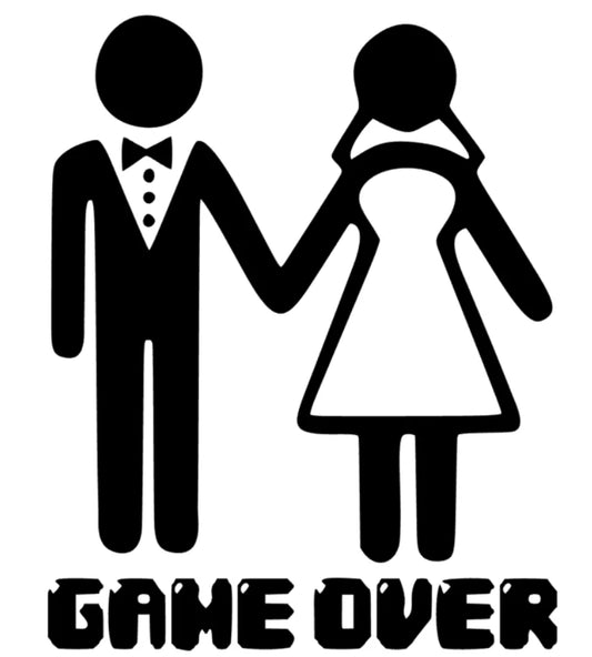 Hochzeit Game Over Design 8