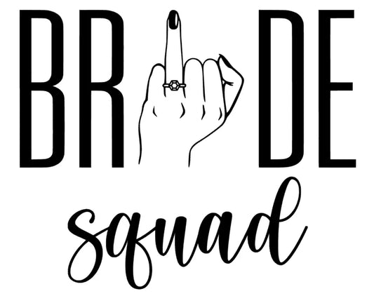 Bride Squad Ringfinger