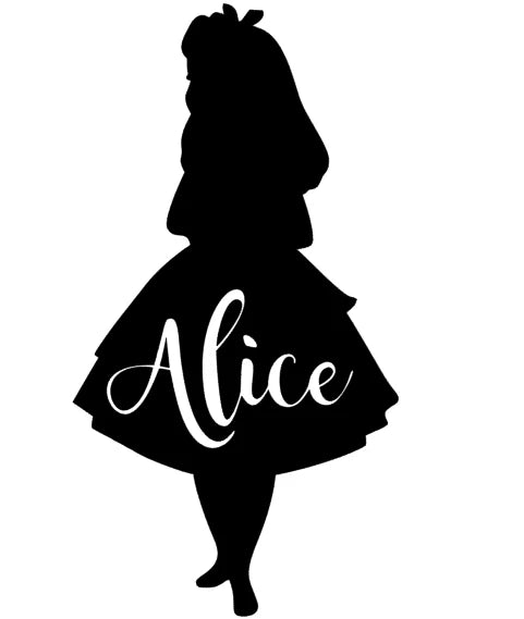 Alice Silhouette Alice im Wunderland