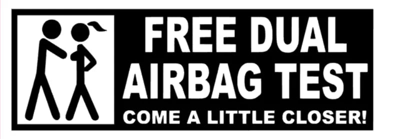 free dual airbag test