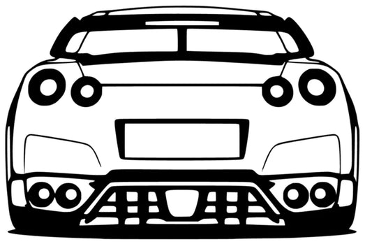 Nissan Skyline GTR Heck