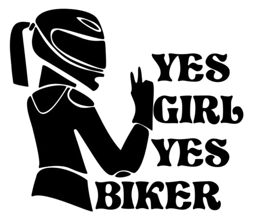 Yes Girl Yes Biker